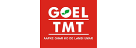 Brand logo of Karani Group's esteemed client Goel TMT