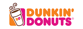 Brand logo of Karani Group's esteemed client Dunkin Donuts