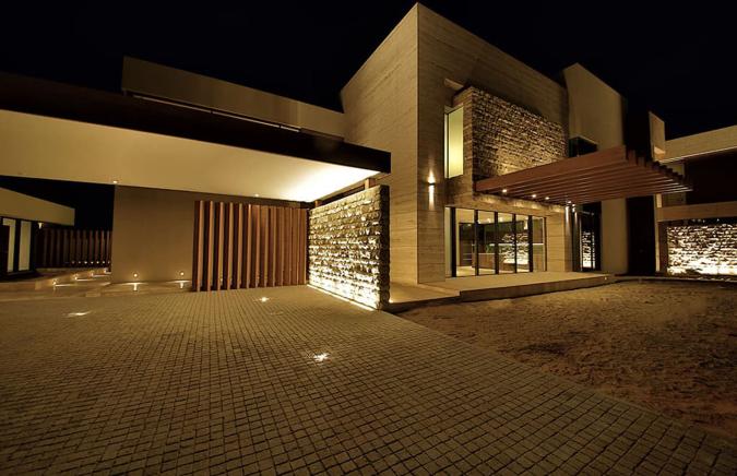 Exterior design of a luxury villa by Karani Group, Professional Interior Decorators in Dubai UAE