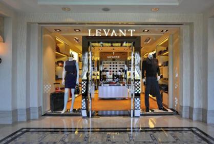 Exterior design of luxury apparel brand Levant, Dubai-UAE by Karani Group, Professional Interior Decorators in Dubai UAE