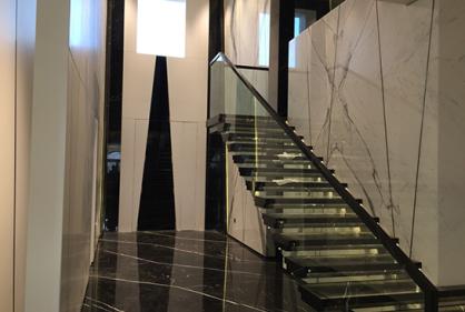 Interior staircase design by Karani Group, Professional Interior Decorators in Dubai UAE