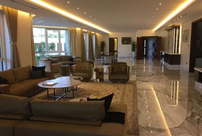 Interior design of a private luxury villa by Karani Group, Interior designing company dubai