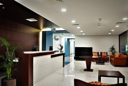 Interiors of American Hospital Clinic DMCC by Professional Interior Decorators in Dubai UAE